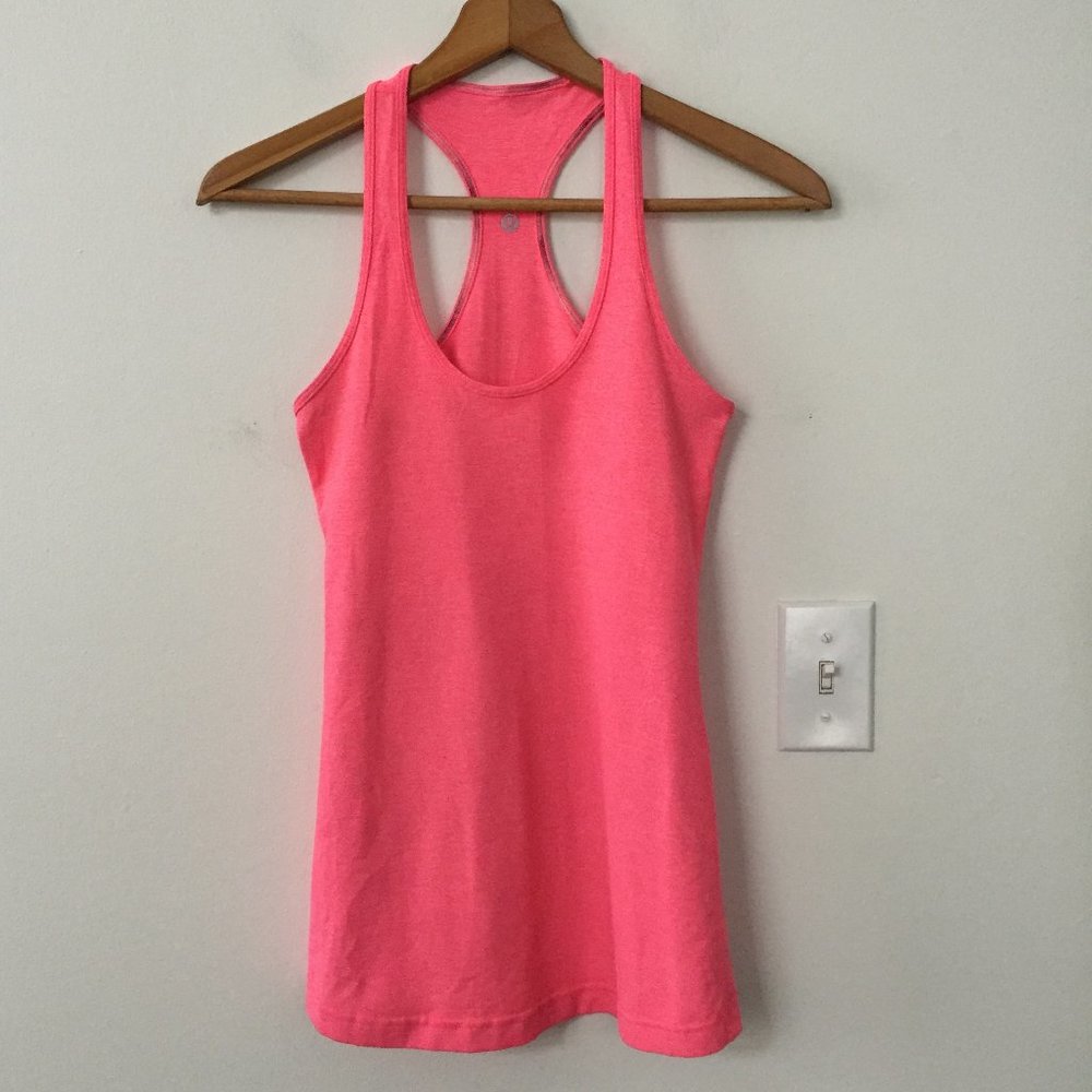 Lululemon Cool Racerback Tank Top in Pink